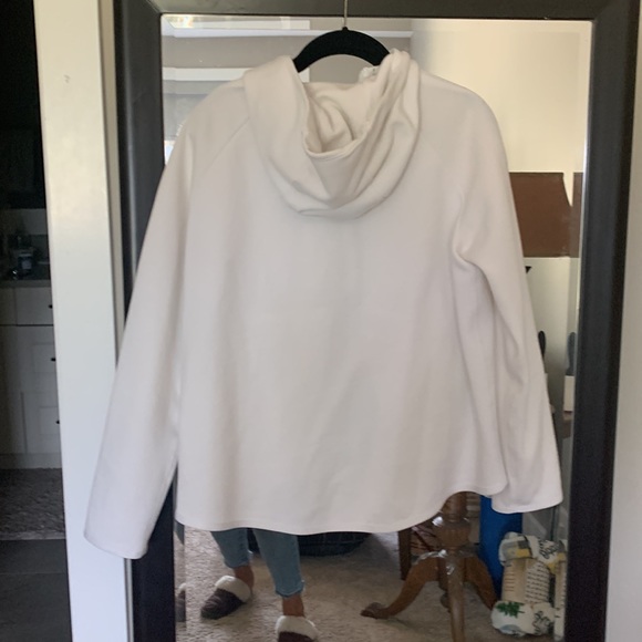 White Nike Women’s Zip up Hoodie - Picture 2 of 2